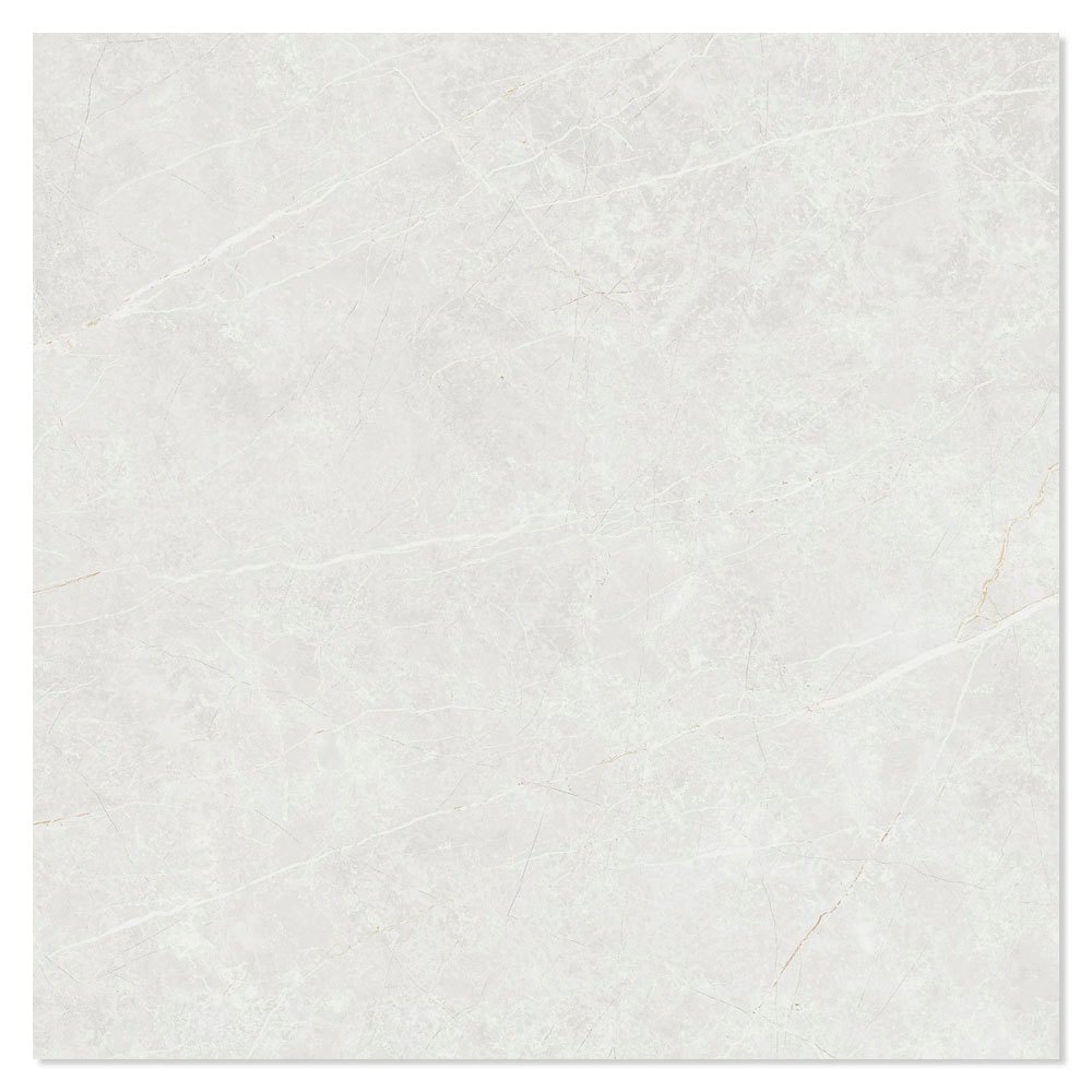 Marmor Gulvflis Prestige Hvit Polert 90x90 cm
